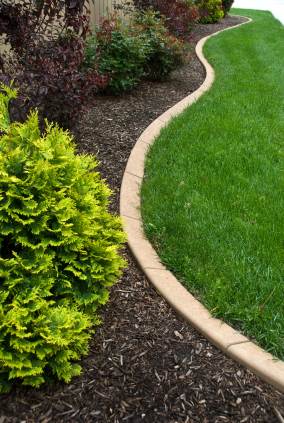 Landscape edging by Master Fix It, LLC.